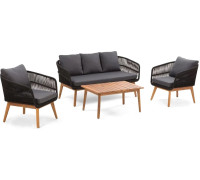 Набор садовой мебели Garden Story Камелия GS002 черный/серый