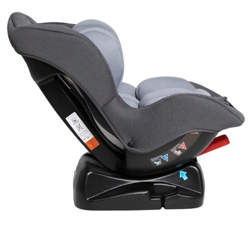 Детское автокресло Costa HB-032 темно-серый/серый