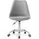 Офисное кресло Woodville Kolin серый/хром
