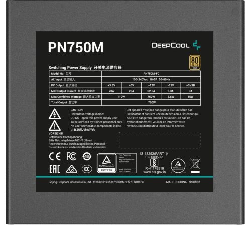 Блок питания DeepCool GamerStorm PN750M