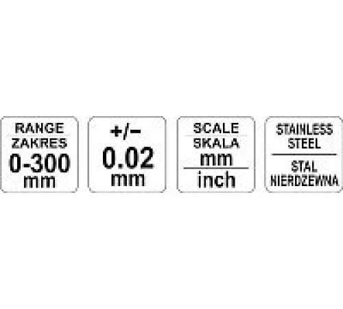 Штангенциркуль Yato YT-72004