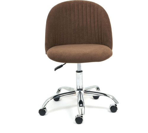 Кресло TetChair Melody флок, коричневый