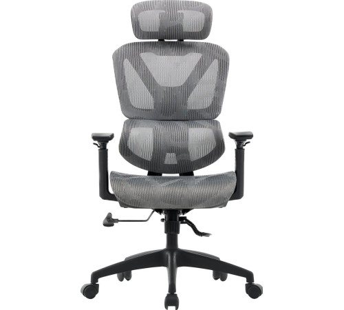Офисное кресло Mio Tesoro Оскар AF-C4226 серый рисунок