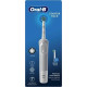 Электрическая зубная щетка Oral-B Vitality D100 Starterkit + 2 насадки серый