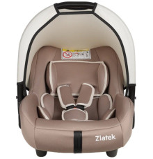 Детское автокресло Zlatek Colibri Lux светло-коричневый