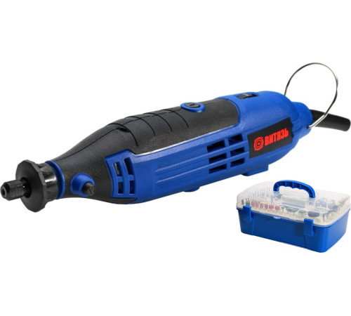 Гравер Витязь МГ-180К2 с кейсом, набор оснастки