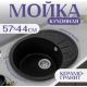 Кухонная мойка Saniteco Pura черный
