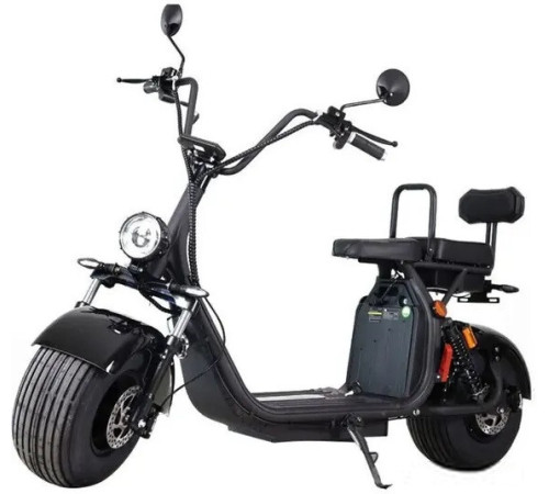 Электроскутер AVM Citycoco черный