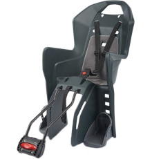 Детское велокресло Polisport Koolah 29 Dark Grey/Silver