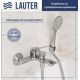Смеситель Lauter Allure 21CK6618C с лейкой Daisy 21S10167