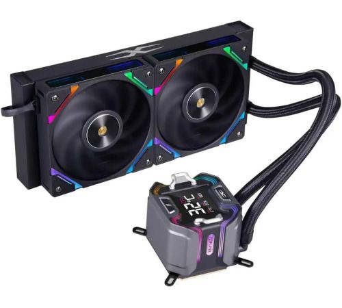 Система жидкостного охлаждения для процессора 1stPlayer X-240E черный