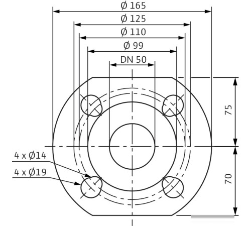 Насос Wilo TOP-S 50/10 3~400/230 V, PN 6/10
