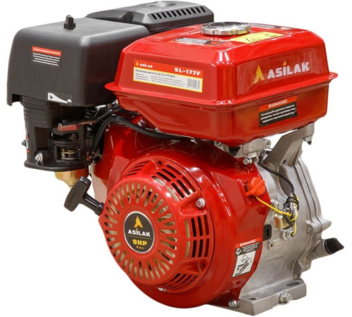 Бензиновый двигатель Asilak SL-177F-D25