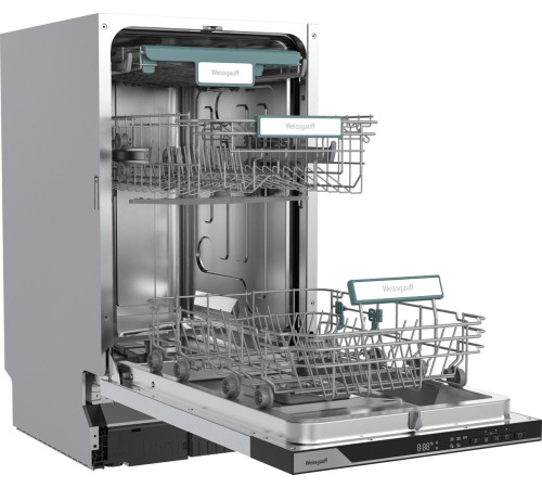Встраиваемая посудомоечная машина Weissgauff BDW 4535 Autoopen Timer Floor