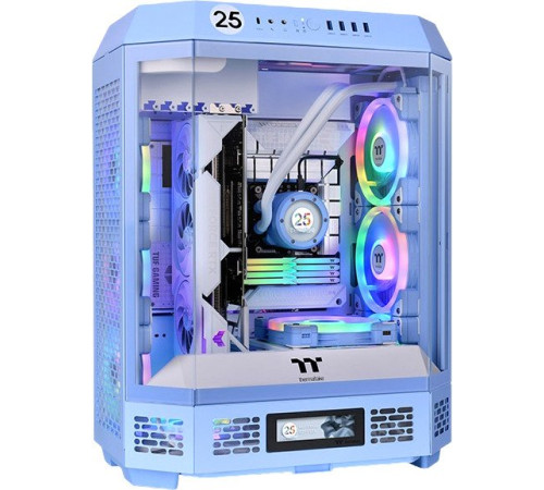 Корпус Thermaltake The Tower 600 Hydrangea Blue CA-1Z1-00MFWN-00