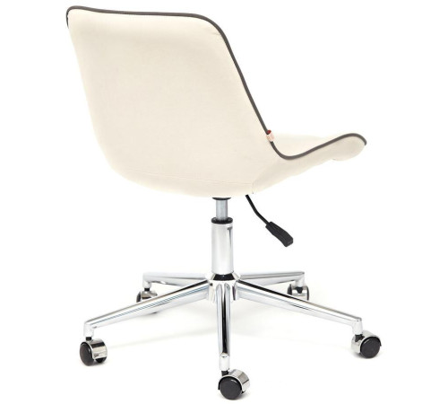 Кресло TetChair Style флок, молочный