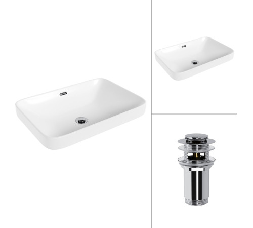 Умывальник Lauter 21441B + клапан 21190CH