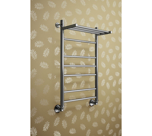 Полотенцесушитель Маргроид Вид 10 80x50 с полкой, полимерное покрытие