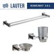 Набор аксессуаров для ванной Lauter 21SH6061 + 21SH6051 + 21SH6021 Chrome, 3 предмета