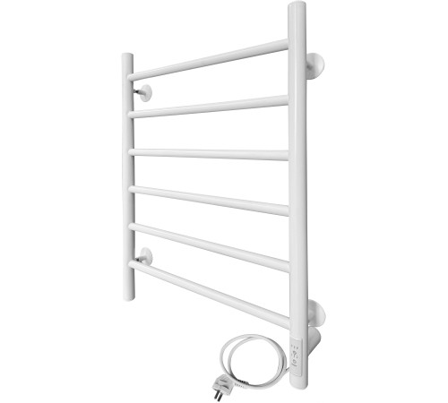 Полотенцесушитель Ростела Виктория 50x70/6 с диммером, белый правый
