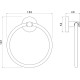 Держатель для полотенца Aquatek Европа AQ4112BG золото