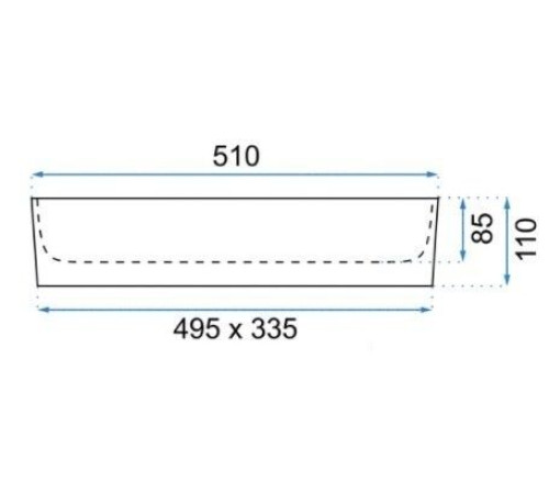 Умывальник Rea Avia U0840