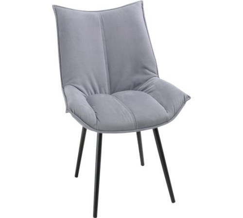 Стул Mio Tesoro Эльба светло-серый/черный