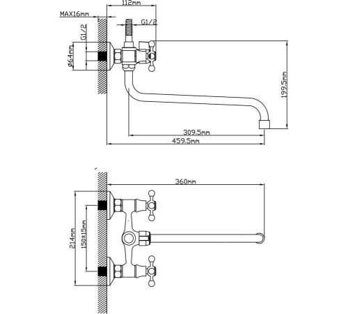 Смеситель AV Engineering AVROL7-D21