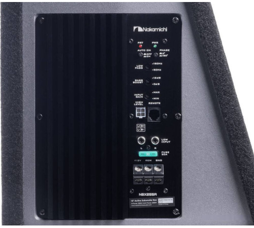Корпусной активный сабвуфер Nakamichi NBX255A