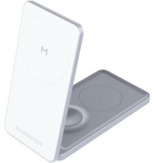 Беспроводное зарядное Magssory WCH014 серебристый