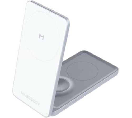 Беспроводное зарядное Magssory WCH014 серебристый