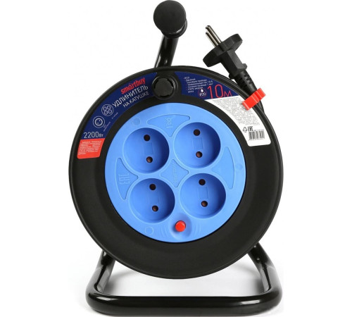 Удлинитель SmartBuy SBE-10-4-10-N