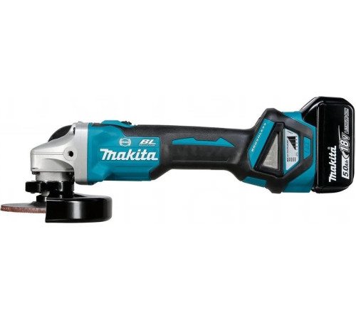 Угловая шлифмашина Makita DGA513RT1J с 1-им АКБ