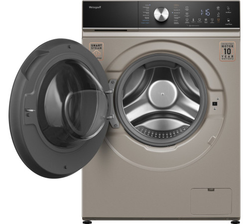Стирально-сушильная машина Weissgauff WMD 61211 D Inverter Steam Champagne