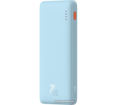 Внешний аккумулятор Baseus Airpow Fast Charge Power Bank 20W 20000mAh голубой