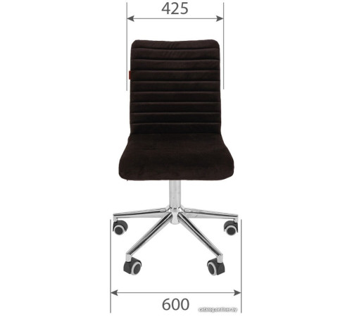 Офисное кресло CHAIRMAN 020 экокожа, черный