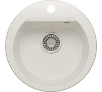 Кухонная мойка Polygran Atol-460 белый хлопок 36