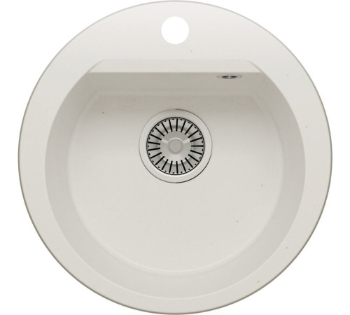 Кухонная мойка Polygran Atol-460 белый хлопок 36