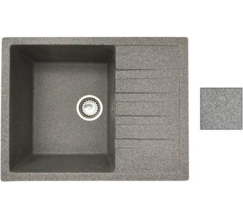 Кухонная мойка AV Engineering Best AV650500BGRA серый