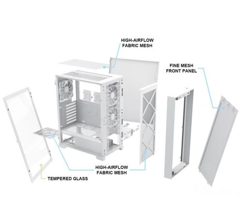 Корпус Montech AIR 1000 Lite белый