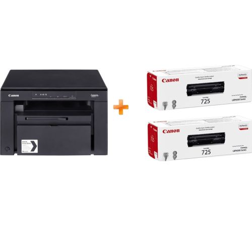 МФУ Canon i-SENSYS MF3010 + 2 картриджа 725