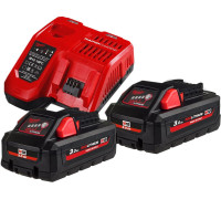 Аккумулятор с зарядным устройством Milwaukee M18 HNRG-302 18В/3.0 Ah + 12-18В