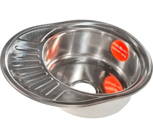 Кухонная мойка Premial PL 5745 полированная, 0.8 мм