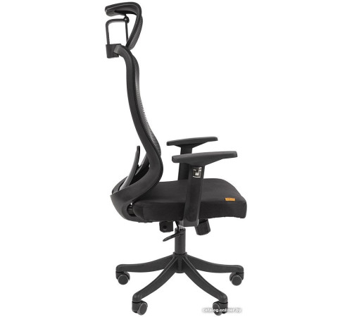 Офисное кресло CHAIRMAN CH563 черный пластик/черный