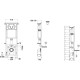 Унитаз подвесной WeltWasser Marberg 410 + Nesenbach 004 GL-WT + Mar 410 SE