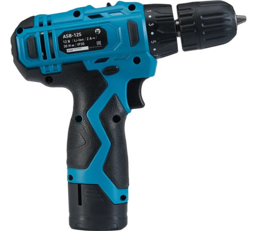 Дрель-шуруповерт Oasis ASB-12S New с 2-мя АКБ