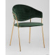 Стул с подлокотниками Stool Group Эвита зеленый