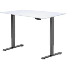 Стол с регулировкой высоты ErgoSmart Electric Desk Light 1200х650х18 мм Ясень Тронхейм/черный