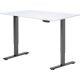 Стол с регулировкой высоты ErgoSmart Electric Desk Light 1200х650х18 мм Ясень Тронхейм/черный