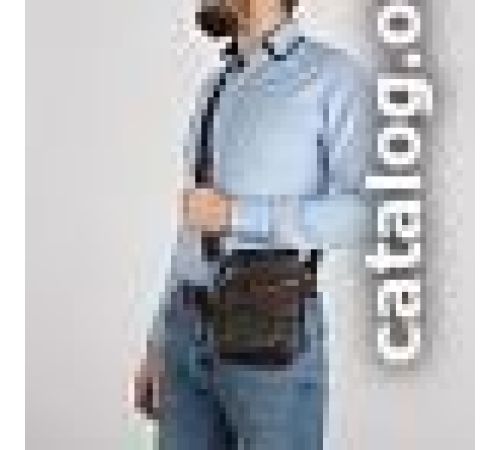 Сумка Poshete 252-8301-DBW коричневый